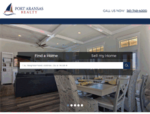 Tablet Screenshot of portaransasrealty.com
